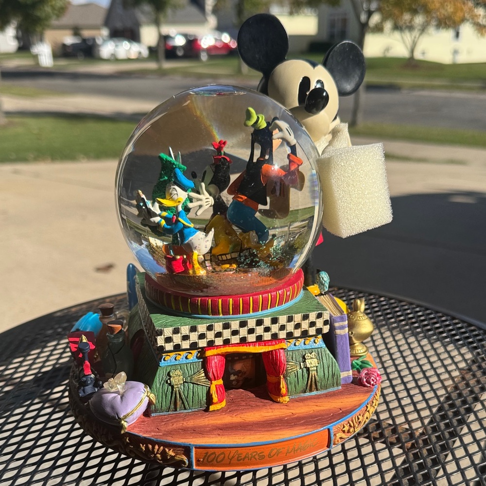 Disney Colorful Mickey Mouse 100 Celebration Snow Globe